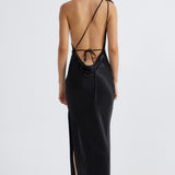 JOHANNA COWL NECK MAXI DRESS