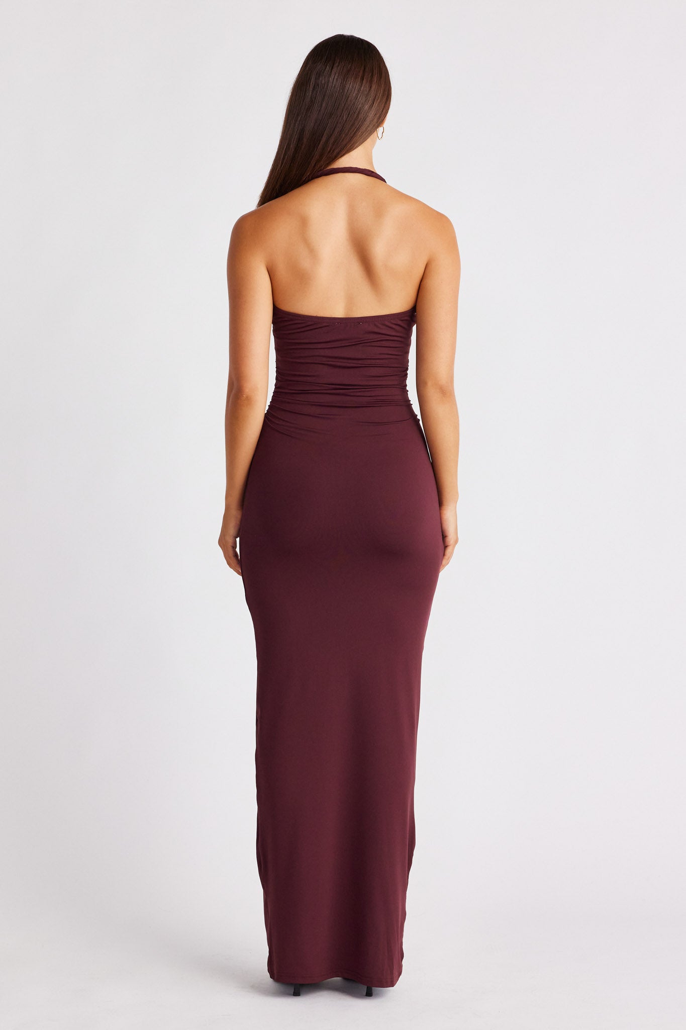 ASH TANK DRESS CABERNET 3