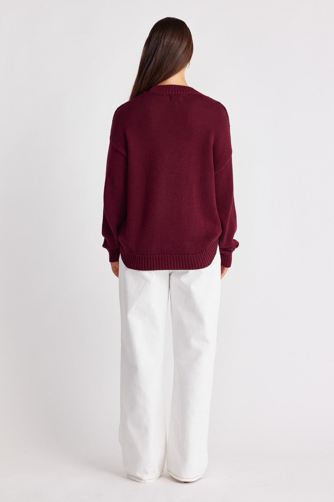 ELM CREW KNIT CABERNET 4