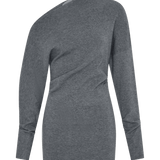 LOWE MINI DRESS CHARCOAL