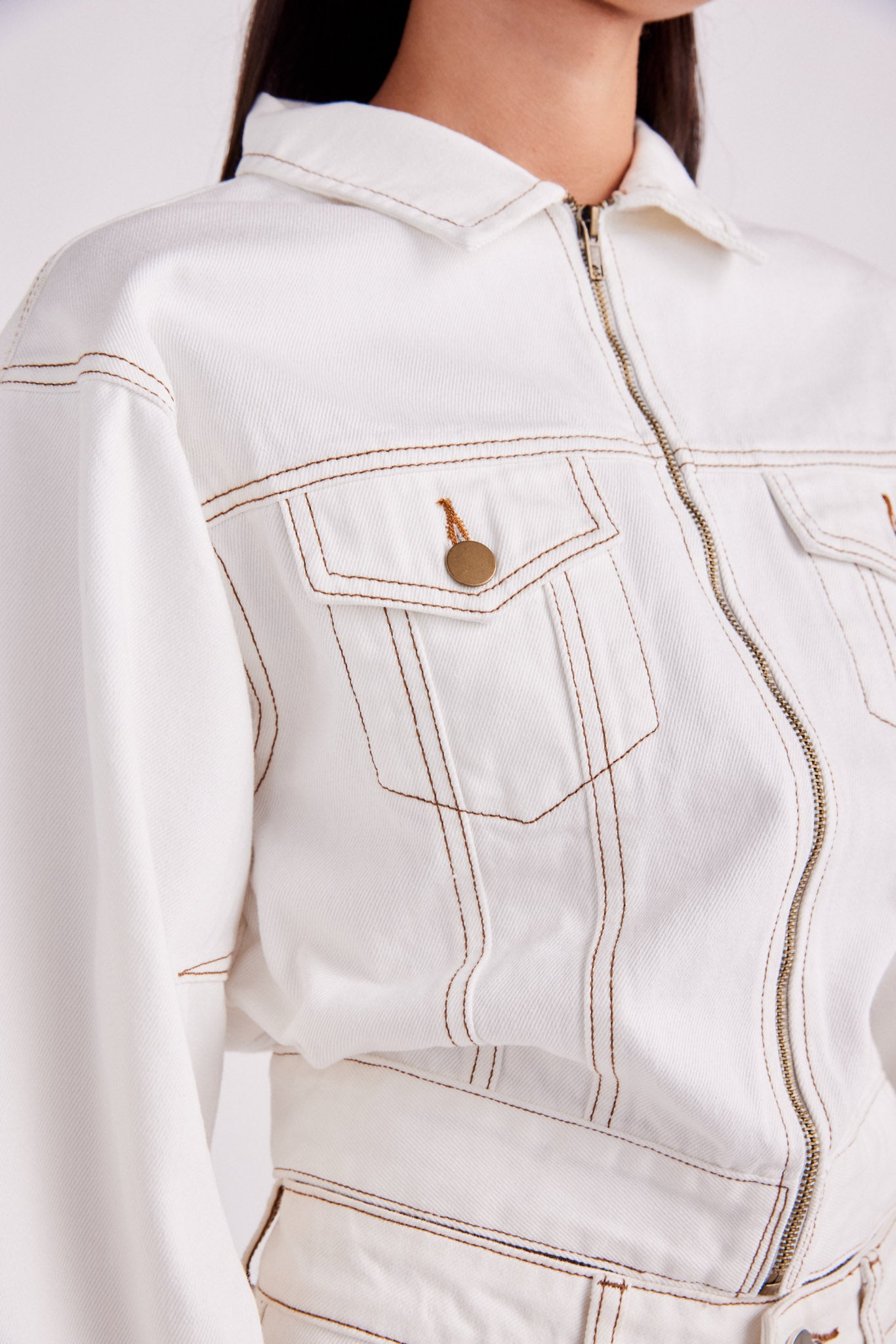 RUNE DENIM SET WHITE 4