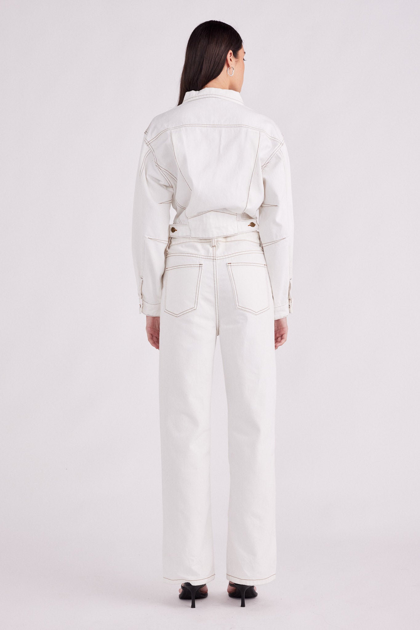 RUNE DENIM SET WHITE 5