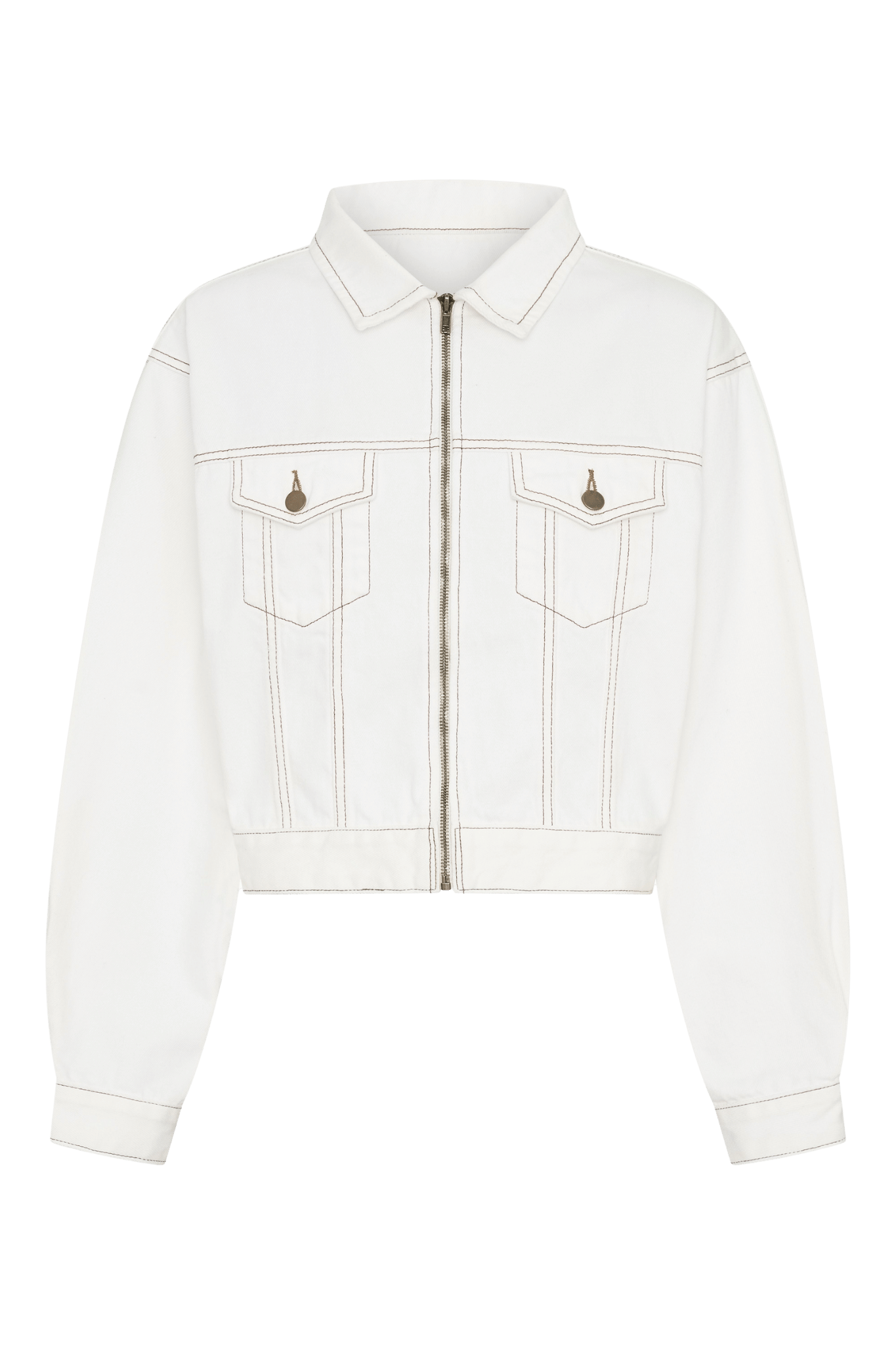 RUNE ZIP JACKET WHITE