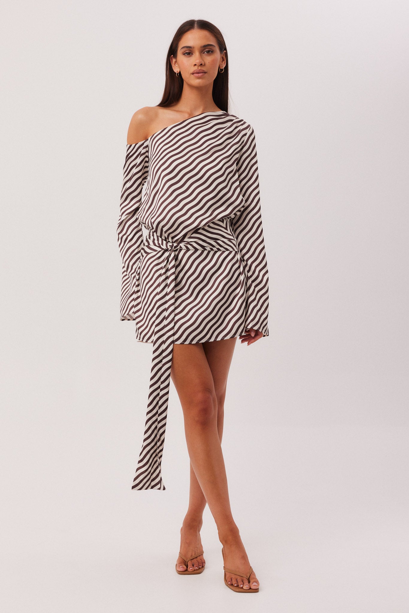 SKAI MINI DRESS STRIPE / 2XS