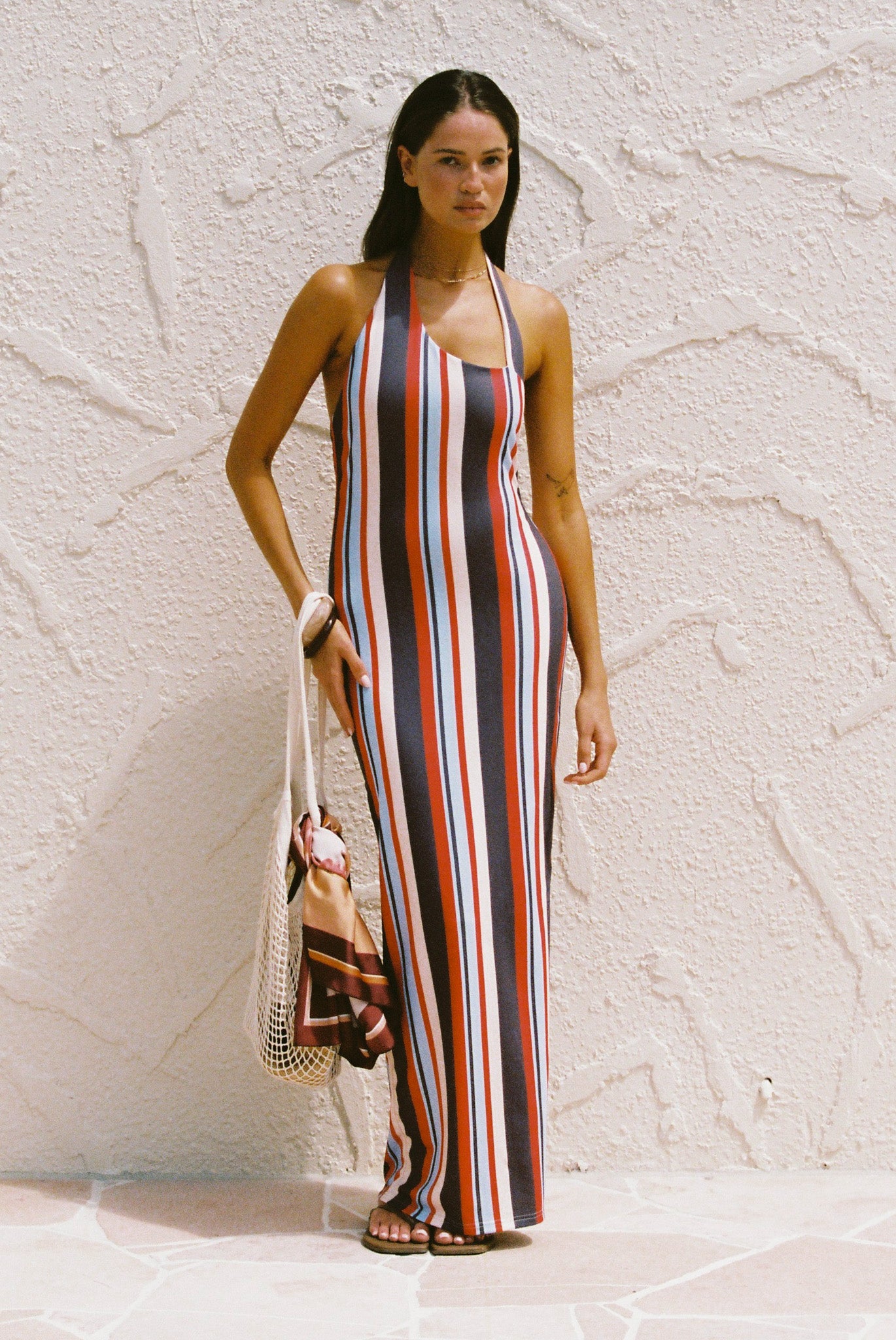 Sherri Maxi Dress Multi Stripe / 3XL Sherri Maxi Dress Multi Stripe / 3XL