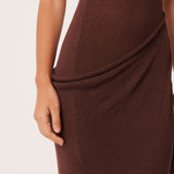 MANDY WRAP MAXI DRESS