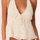 INDIE HALTERNECK TOP