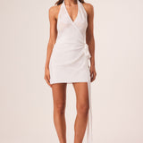 TAHITI WRAP MINI DRESS