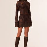 ASTRA LACE MINI DRESS