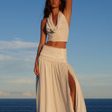 CAMELIA HANDKERCHIEF SKIRT