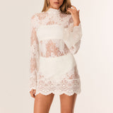 ASTRA LACE MINI DRESS