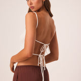 DESI OPEN BACK TOP