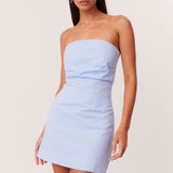 ROMI LINEN MINI DRESS