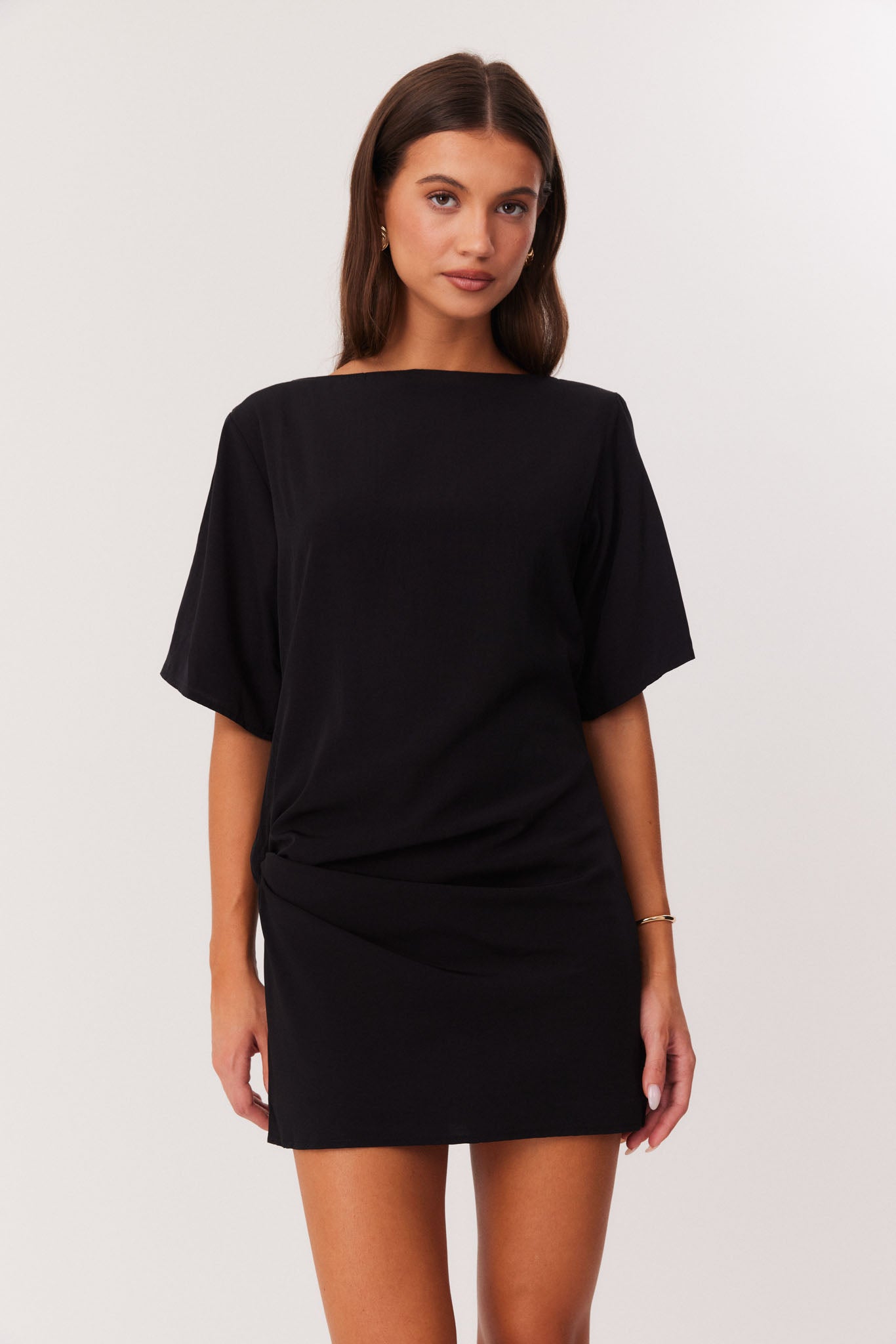 AIRE MINI DRESS Black / 2XS AIRE MINI DRESS Black / 2XS