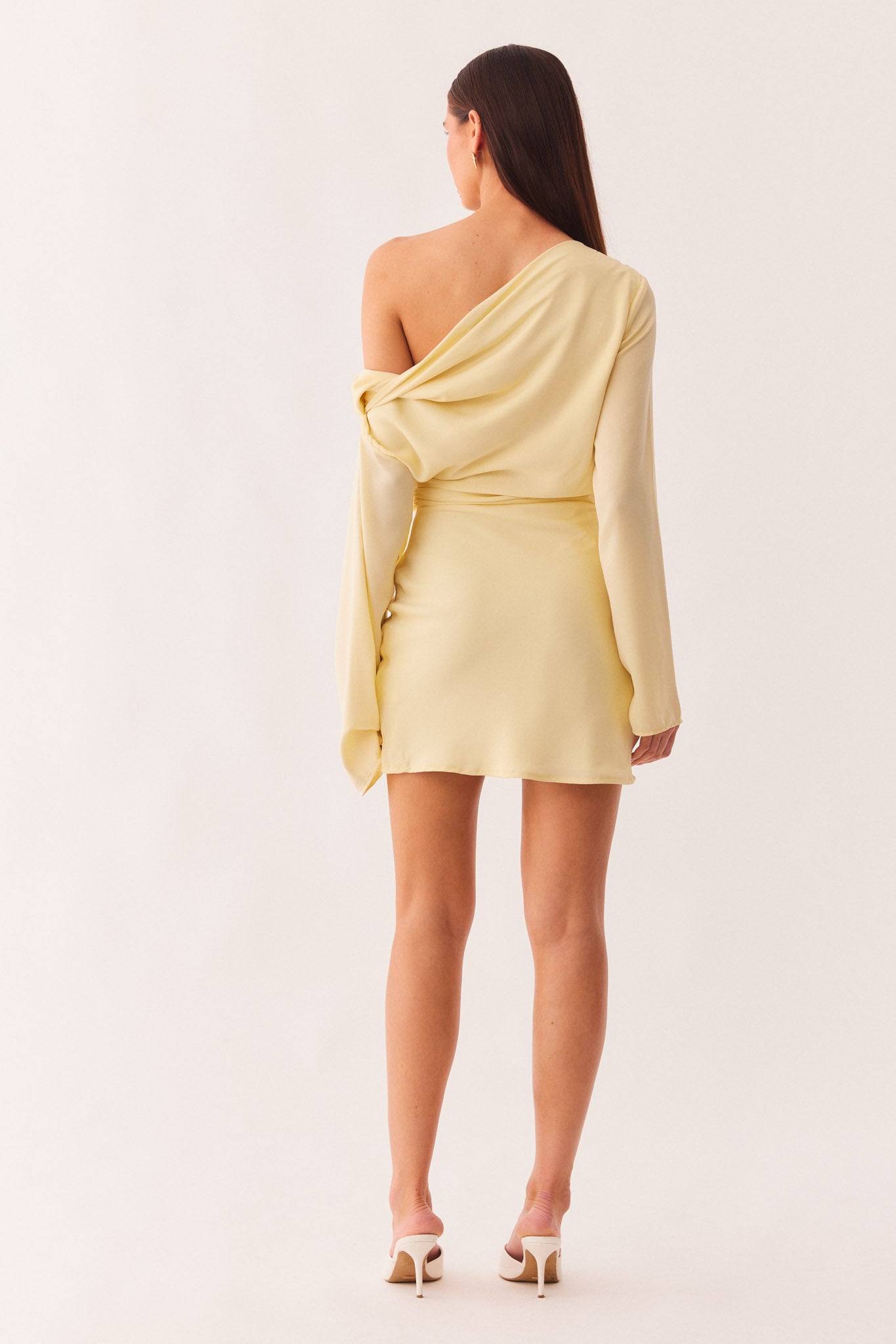 Calissa Long Sleeve Mini Dress Limoncello / S Calissa Long Sleeve Mini Dress Limoncello / S