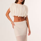 MARA GATHERED TOP