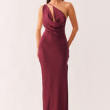 JOHANNA COWL NECK MAXI DRESS
