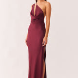 JOHANNA COWL NECK MAXI DRESS