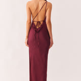 JOHANNA COWL NECK MAXI DRESS