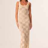 BREANNA SHIMMER MAXI DRESS