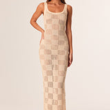BREANNA SHIMMER MAXI DRESS