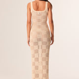 BREANNA SHIMMER MAXI DRESS
