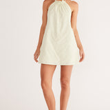 ALYSSE HALTER MINI DRESS