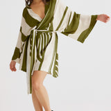 ALBA WRAP DRESS