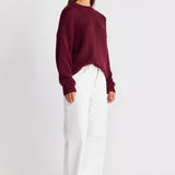 ELM CREW KNIT CABERNET 3