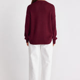 ELM CREW KNIT CABERNET 4