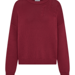 ELM CREW KNIT CABERNET
