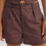 HALE LINEN SHORTS