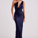 JOHANNA COWL NECK MAXI DRESS