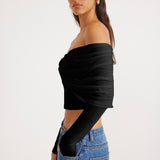 MADRID OFF SHOULDER TOP