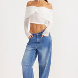 MADRID OFF SHOULDER TOP