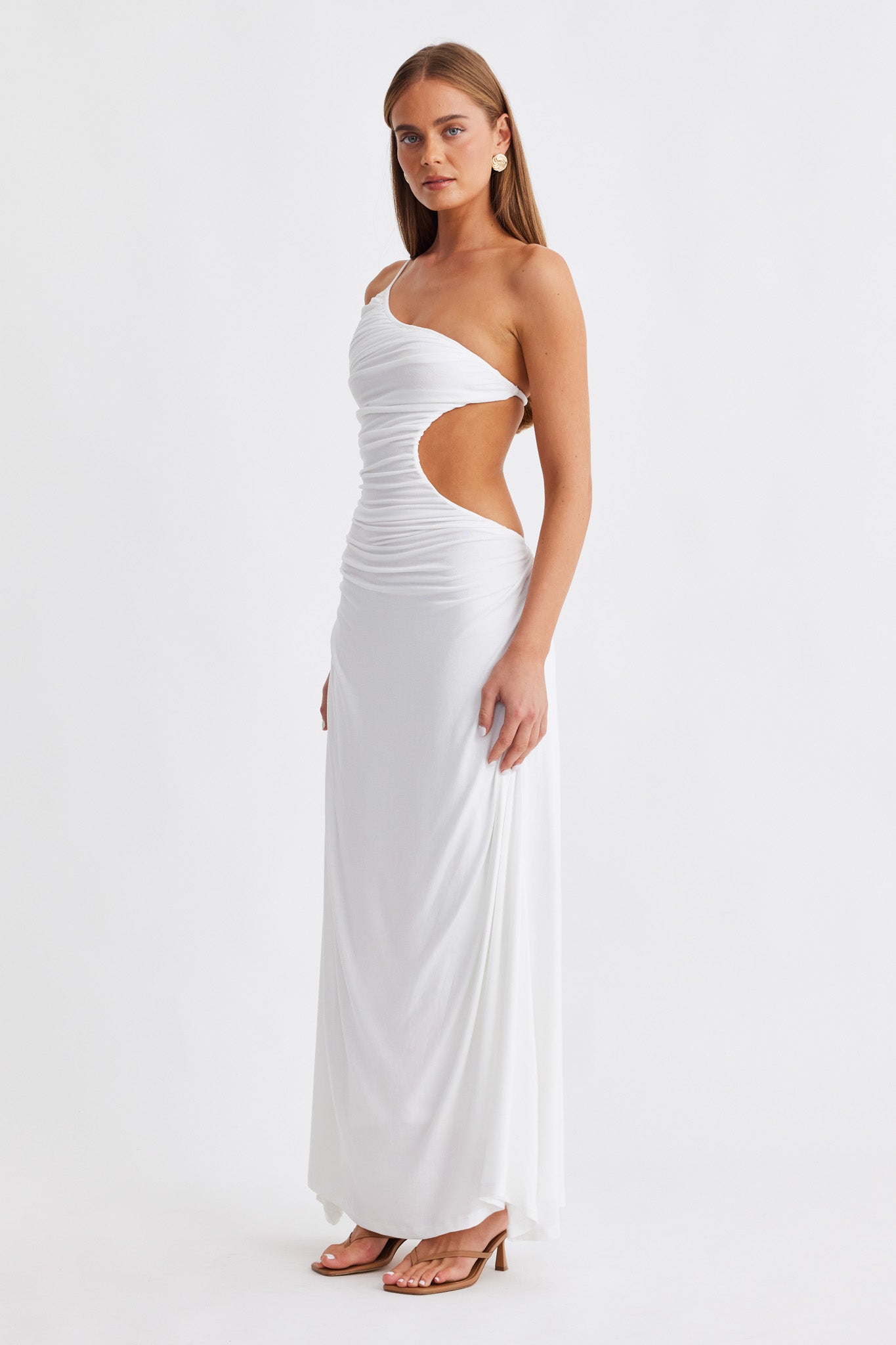 club monaco white dress MONACO DRESS White / XS