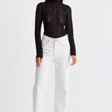 RHEA LACE LONG SLEEVE TOP
