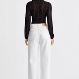 RHEA LACE LONG SLEEVE TOP