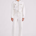 RUNE DENIM SET WHITE 1