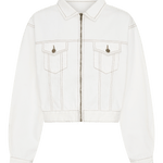 RUNE ZIP JACKET WHITE