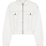 RUNE ZIP JACKET WHITE