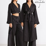 VICTORIA DETACHABLE TRENCH COAT