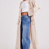 VICTORIA DETACHABLE TRENCH COAT