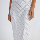 HEIDI STRIPE SLIP SKIRT